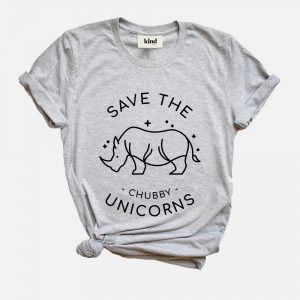 Save The Chubby Unicorns - Organic Cotton T-Shirt
