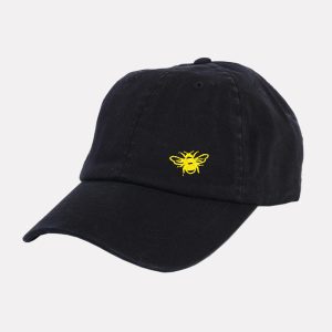 Embroidered Bumble Bee Dad Cap (Unisex)