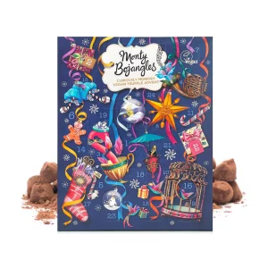 Monty Bojangles Vegan Cocoa Dusted Truffles Collection Premium Advent Calendar 235g