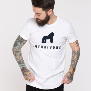 Herbivore Gorilla Ethical Vegan T-Shirt (Unisex)